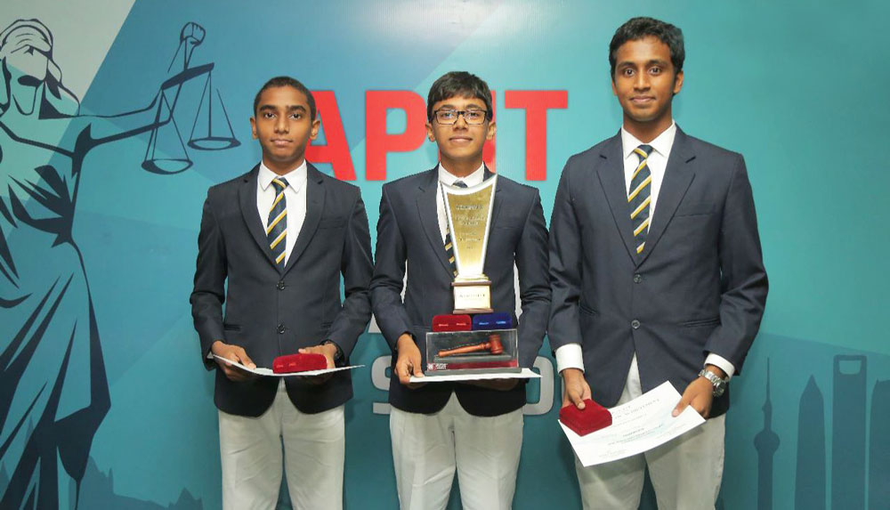 APIIT Law School Hosts Third Annual Inter School Debate Competition