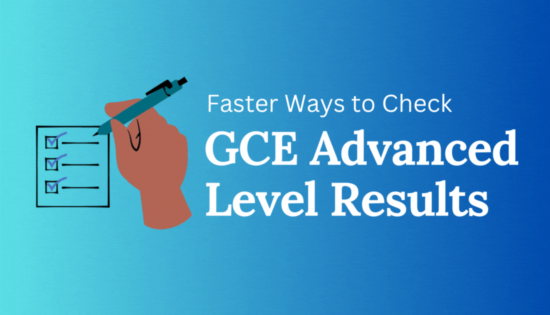 Faster Ways to Check GCE A/L (Advanced Level) Results