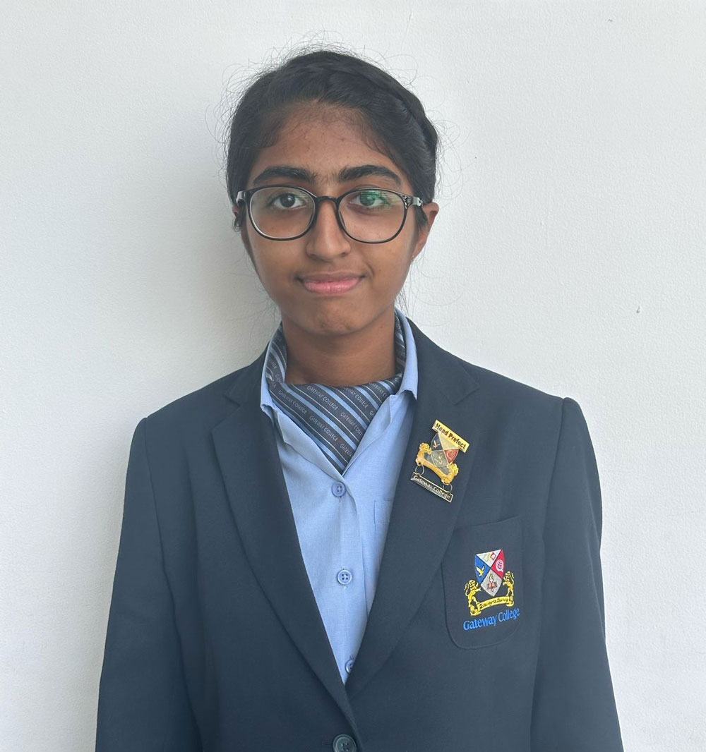 Head Girl of Gateway College Dehiwala wins Prestigious Zonta International Award