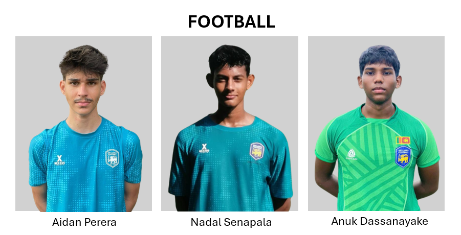 Nine Gateway College Students Selected to Represent Sri Lanka in Football, Squash, and Athletics