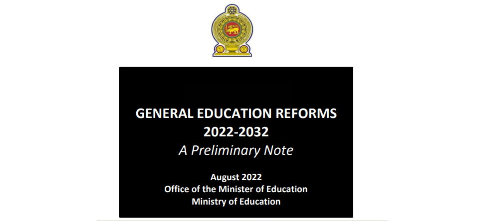 Reforming Education: A New Approach to General Education in Sri Lanka