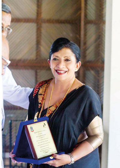 Maris Stella College Felicitates Ms. Nirmala Wijedasa: 25 Years of Theatrical Excellence