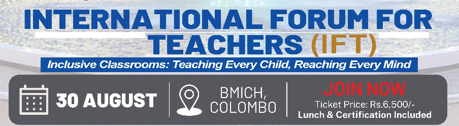 International Forum for Teachers (IFT) 2025