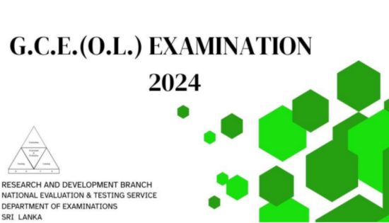 Candidates Performance for GCE O/L Exam Results 2024 (2025)