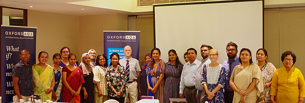 30 Teachers in Sri Lanka are trained by OxfordAQA to teach International GCSE and A-level English