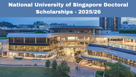 National University of Singapore Doctoral Scholarships – 2025/26