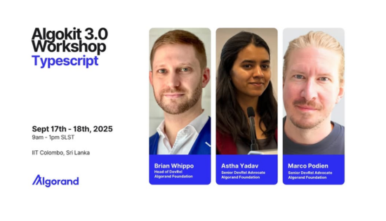 Algokit 3.0 : Workshop at IIT Campus