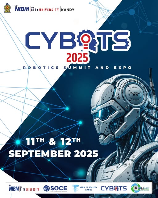 CYBOTS 2025: Robotics Summit & Expo at NIBM Kandy