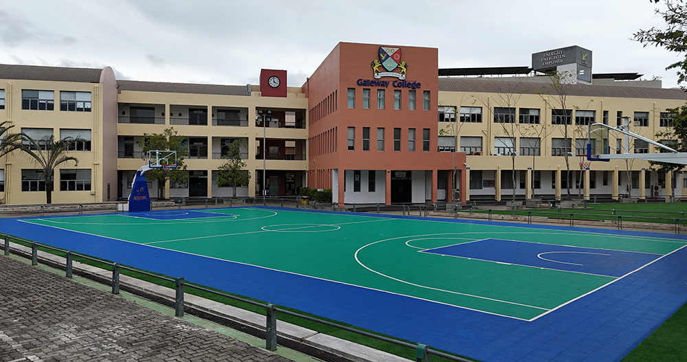 Gateway College Unveils Olympic-Grade Basketball Courts