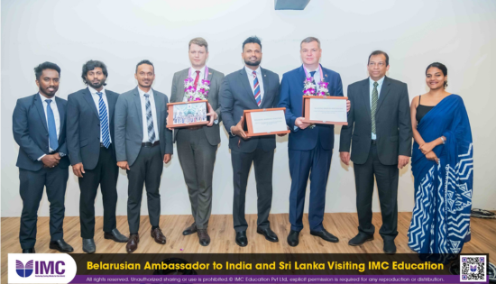 Official Visit from the Ambassador of Belarus to IMC Education