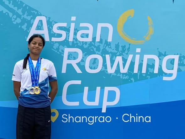 British School in Colombo Celebrates Havishka’s Success at Asian Rowing Championship 2025