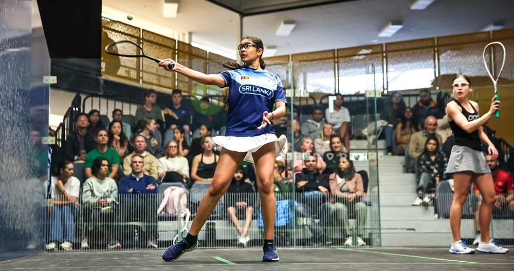 Gateway’s Sithumli Shines at Australian and OceaniaJunior Squash Opens