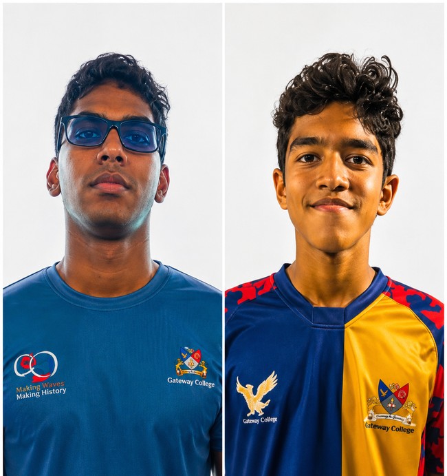 Gateway Duoselected to represent Sri Lanka at the Asian Age Group Swimming Championships