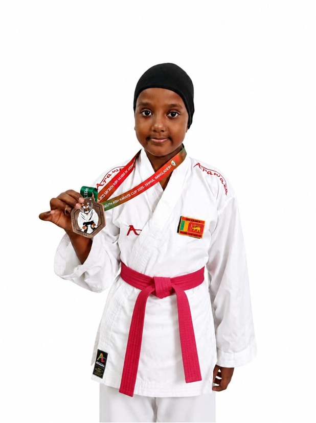 Ilma Student Wins Bronze for Sri Lanka at South Asian Karate Championship 2026