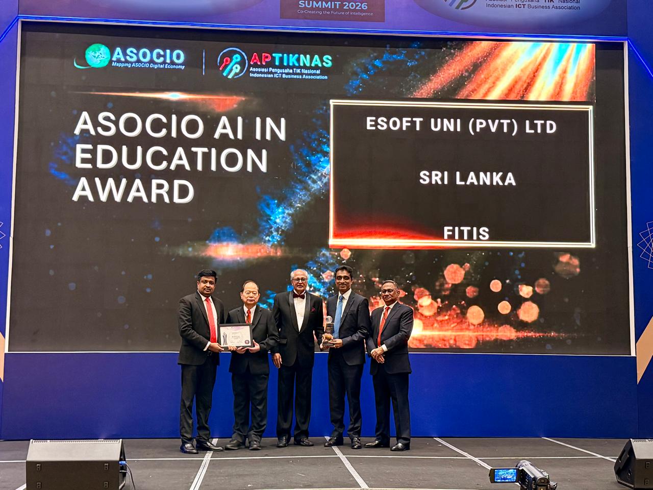 ESOFT UNI Completes ASOCIO Hat-Trick with 2026 AI in Education Award